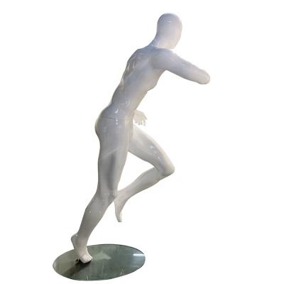 China Sports Running Mannequin Low Stand Pose Mannequin Running Human Motion Running Mannequin for sale