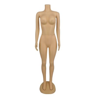 China Wholesale Plus Size Plus Size Full Body Female Headless Mannequin Big Butt Plastic Brazilian Mannequin For Female Clothes Display for sale