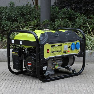 China Small Generator Supply Bison Group (CHINA) Gasoline 6.5hp Electric Generator Cam Professional Electrogene Gasoline Generator for sale