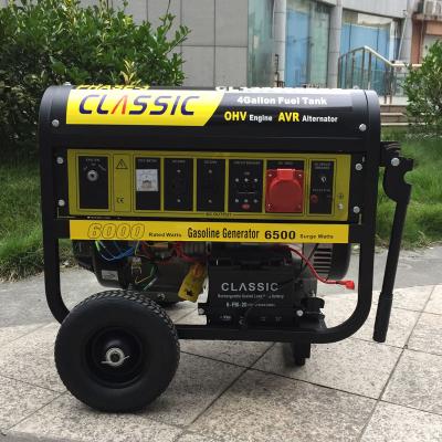 China BISON CHINA 6KW LPG Generator Set Gas Silent Portable Electric Portable Generator CL11700DXE for sale