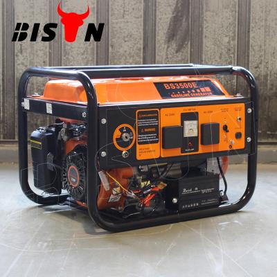 China BISON(CHINA) Ats Start 220 Volt Gasoline Portable Generator Automatic DC Generator With Flywheel BS3500E-ATS for sale