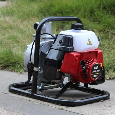 China BISON CHINA Family Homes 1 Inch 25mm Stroke Mini Gasoline Water Pump 2 1 Pump Gasoline Water Horsepower for sale