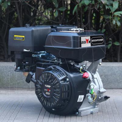 China From Japan Small Structure Gasoline Engine BISON CHINA 13HP OHV Air Cooled General Single Gasoline Engine BS390, 15HP Gasoline Engine Electric Cylinder Start for sale