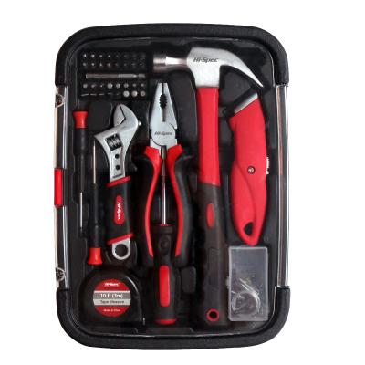 China 81PC Grip Tool Kit Set with Claw Hammer, Linesman Plier Adjustable Wrench and Set Bit Grip Tool Kit for sale