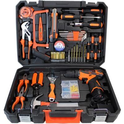 China Easy Carry 47 PC New Design Combination Electric Tools Kit Power Tools Set With Lithium Drill for sale