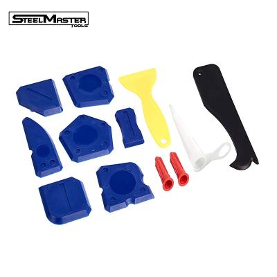 China Convenient Professional DIY Tools Sealant Applicator Scraper Silicone Caulking Finishing Tool Kit for sale