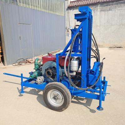 China High Efficiency Factory Price Hydraulic Wells Auger Water Borehole Drilling Machine for sale