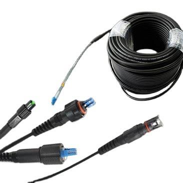 China Outdoor FTTA Fiber To Antenna Cable Assembly IP67 Waterproof IP67 PDLC-LC G657A FULLAX Waterproof Cable Assemblies for sale