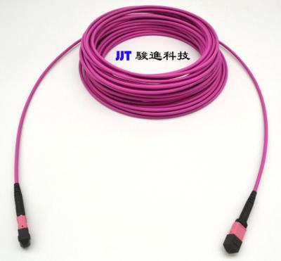 China FTTH Factory Price Elite Low Loss MTP/MPO OM4 12F LSZH 3.0MM Trunk Cable for sale