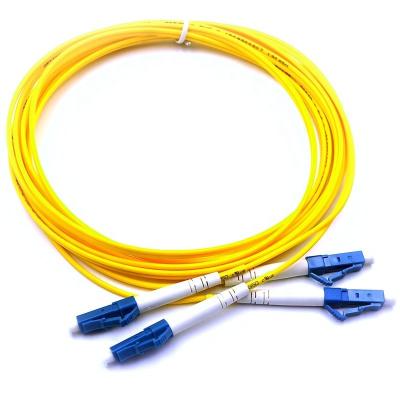 China 10PCS LC UPC 3M Singlemode Duplex 2.0mm 3.0MM Aerial Fiber Optic Patch Tie Down LC Fiber Optic Patch Cable Fiber Optic Jumper for sale