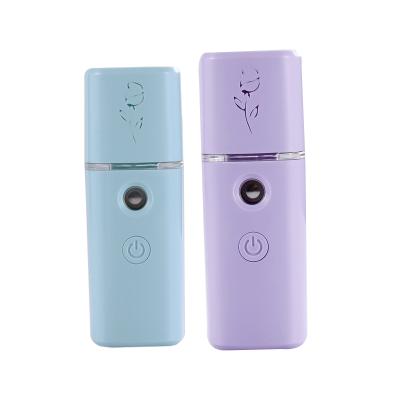 China Mister Moisturize Hotel Skin Care Sanitizer Multifunction Portable Nano Face Steamer Nano Mist Sprayer for sale