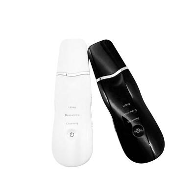 China QTS Ultrasound Spatula DEEP CLEANSING Facial Face Peeling Ultrasonic Skin Scrubber for sale