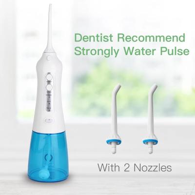 China Cordless Advanced Household Water Flosser Teeth Cleaner Portable Dental Teeth for sale