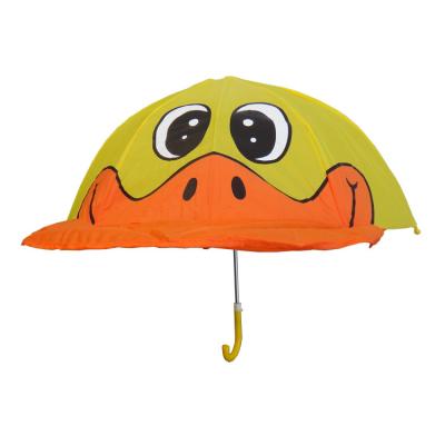 China New Kids Design Fashion Mini Cartoon Duck Head Umbrellas for sale