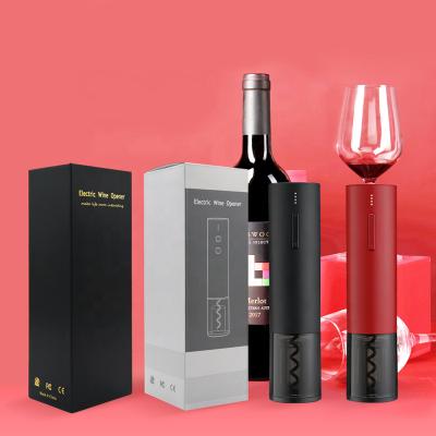 China Viable Portable Automatic Refillable Wine Opener Stainless Steel Liquor Corkscrew Motor Electric Wine Bottle Pusher for sale