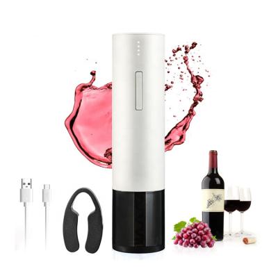 China Unique Switch Design Automatic Wine Cork Remover Lithium Battery Rechargeable Wine Bottle Opener Corkscrew for sale