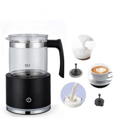 China Custom Logo Automatic Electric Coffee Blender Milk Frother Heater Milk Steamer Viable for sale