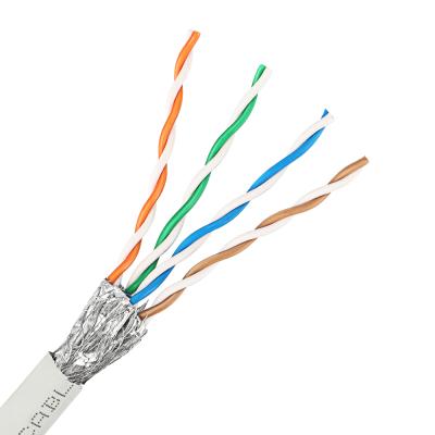 China IEEE DST 802.3bq-2016 Cat 8 Lan Cable 2000MHz 40Gbps Factory Communication Cat 8 sftp cat8 high quality cable for sale