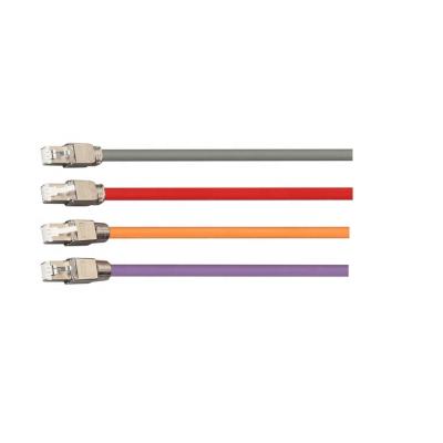 China Premium Cable RJ45 Strain Resistant Cable Communication Cables Cat8 SFTP Patch Tie Down Cat8 sftp Patch Cord for sale