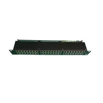 China Chinese Networking Wholesale Price 19 Inch STP 1U CAT5E Patch Panel for sale