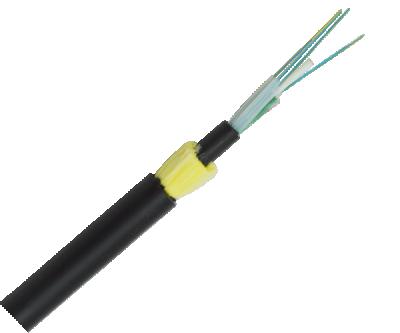 China aerial self supporting ADSS 24 144 core fiber optic cable price per meter all fibra optica dielectric aerial adss for sale