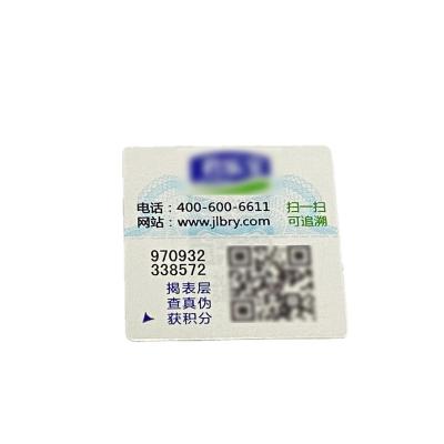 China Waterproof Wholesale Self Adhesive Barcode Sticker Printing Thermal Label Custom Labels for sale