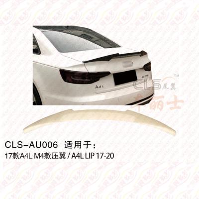 China AU006 ABS Rear Car Spoiler Rear Fit For AUDI A4 2017+ for sale