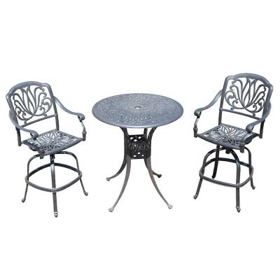 China Western Style Cast Aluminum Furniture Outdoor Garden Furniture Patio Sets 36