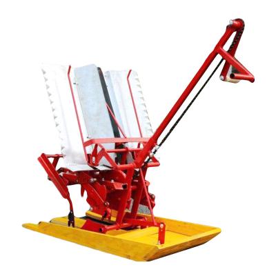 China Cheap Sale Paddy Rice Planting Machine For Transplanter Chalion Mini Double Row Manual Rice Seed Planting Machine Small for sale