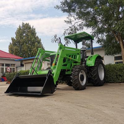 China Cultivate Chalion Series YTO Large Diesel Engine Farm Tractor 4*4 Agriculture 90HP 100HP 110HP 120HP Qk Tractor With Loader for sale