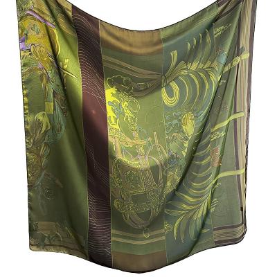 China Customizable Multi Color Sublimation Printing Direct Selling Women Heads And Neck Scarves for sale