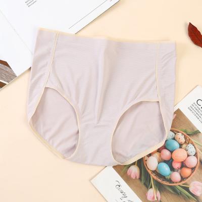 China Other 2022new factory direct sales high quality solid color ladies plus size seamless high waist comfortable panties for sale