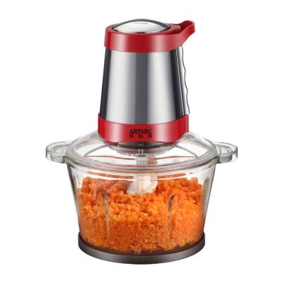 China Multi-Function Vegetable Household Food Processor Mini Food Chopper Electric Two-speed Meat Commercial Vegetable Kitchen Cutter for sale