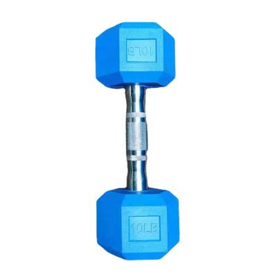 China Universal Colored Hex Dumbbells Gym Dumbbells Hanteln for sale