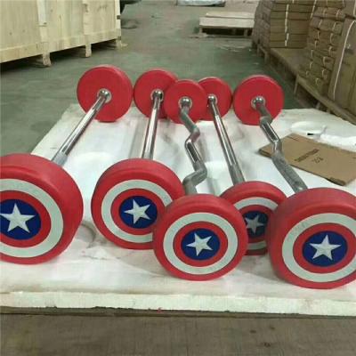 China Universal American Style Gym Equipment Barbell Dish Bar for sale