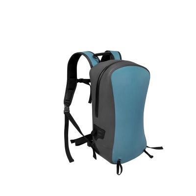 China Competition Factory Outlet 13L Outdoor Blue OEM TPU Mountaineering Bag Waist Bag Outdoor Camping Bag For Customer Logo for sale