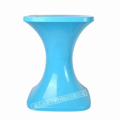 China Foldable Plastic Stool Square Cheap High Quality Plastic Stacking Stool Small Stored Chair for sale