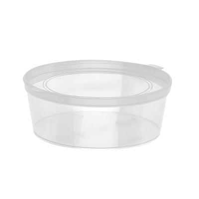 China Occasional Multiple Disposable Plastic Sauce Box Specifications PP Transparent Sauce Cup for sale