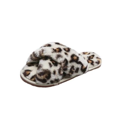 China Female Fur Cushioning Flip Flop Slippers Popular Top Fashion Slippers Design for sale