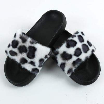 China Custom Plush Cushioning Cheap Flip Flops Animal Logo Slippers With High Quality for sale