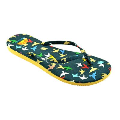 China Custom Flip Flops Hot Sales Gift Logo Printed Women EVA Flip Flops for sale