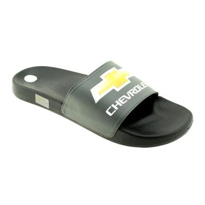 China Fashion \ Logo Comfortable \ Durable Custom Promotional Mens PVC Slide Slippers for sale