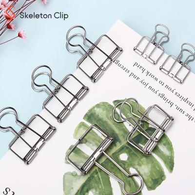 China Each Of 19mm Household Binding Staples Clothespin 304 Stainless Steel Binding Staple Opp Bag+carton Skeleton Box Clip Small Within 3 Days for sale