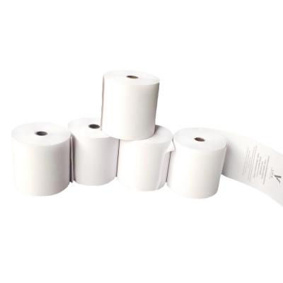 China Clear Color Thermal Paper Rolls Cashier Printer Receipt Roll Printing Paper 80x80 mm 70gsm for sale