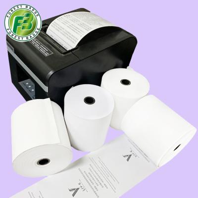 China 3 Color Clear Thermal Receipt 80x80 Mm 70gsm Indonesia 1/8 Paper Suppliers for sale