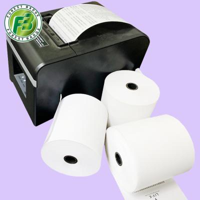 China Light color 80x80 mm 70gsm POS size thermo sensitive paper custom elephant rolls Indonesia 3 1/8 termico de papel for sale