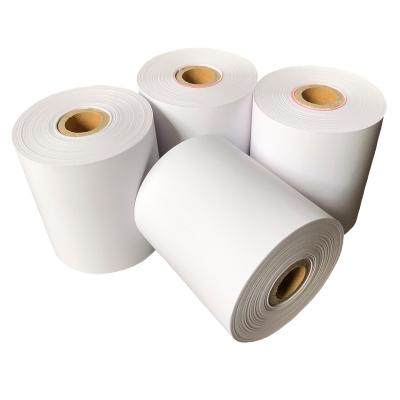 China Color POS Printer Receipt Roll Printing Paper Thermal Paper Rolls Clear Core 80x80 mm 70gsm for sale