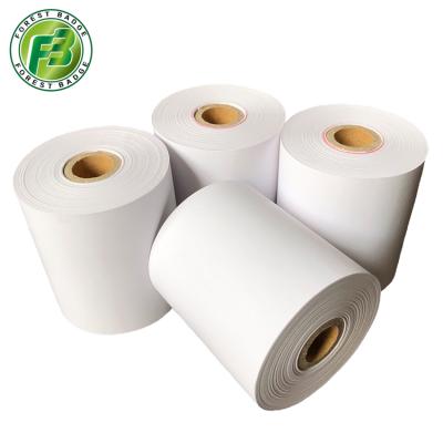 China (50) Color Bond Paper 80x80 mm 70gsm Clear Letter Size Thermal Paper Rolls for sale