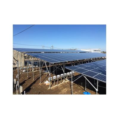 China Ground Mounting Solar System / Construction / Bridge Cheap Factory Price Ground Aluminum Solar Mounting System W Type Ground Solar Mounting Systems for sale