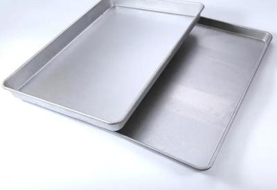 China Silver Lightweight Aluminium Tray Heat Resistant with FDA Approval for sale